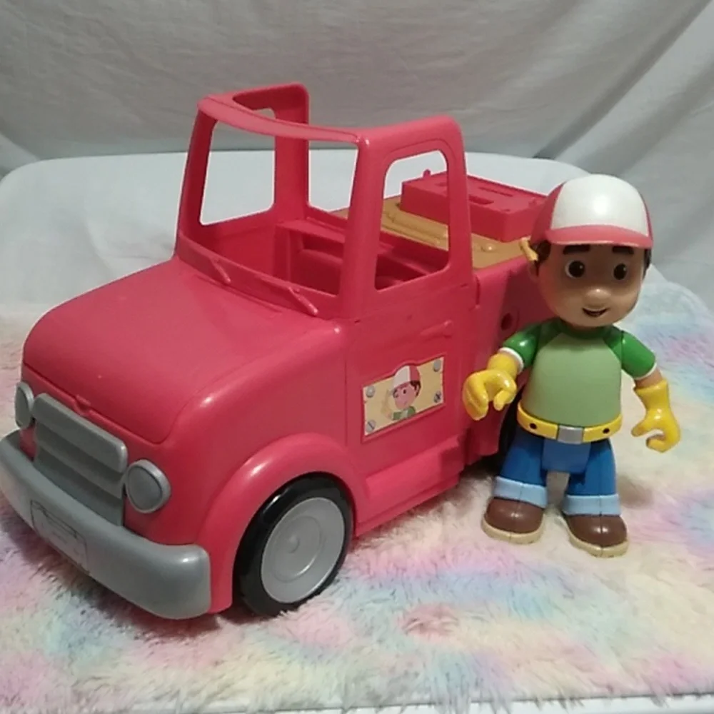 SALE! Handy Manny 2 In 1 Transforming Tool Truck Work Bench W Talking Figure